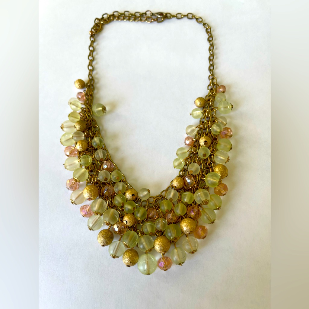 Beaded Statement Necklace